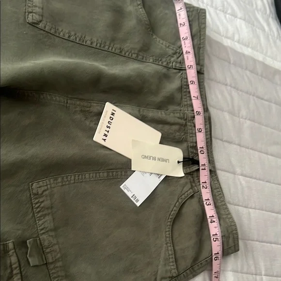NWT Industry Republic Cargo Pants Lyocell Linen
Cotton Straight Leg Women's Sz10 - Picture 8 of 17